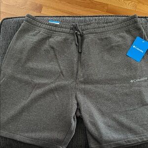 Columbia Men's Dark Gray Athletic Pull-On Shorts